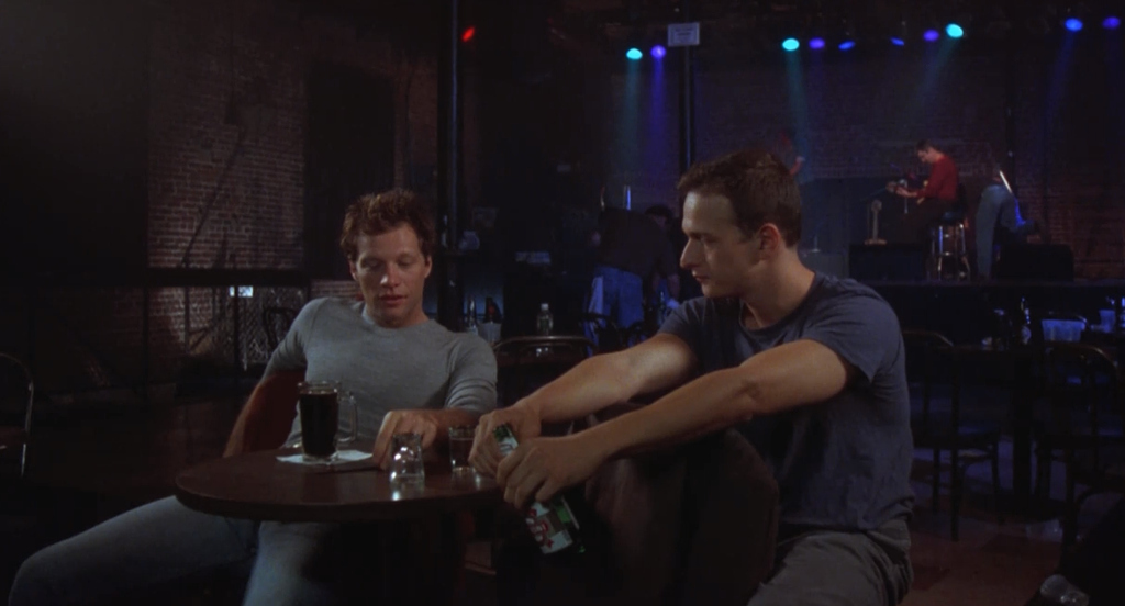His character Kevin is a bartender who is a recovering alcoholic who literally has women falling over him the whole movie, which means he can sleep with basically whoever he wants, which is exactly how it should be.