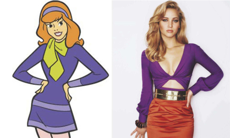 Jennifer Lawrence & Her 13 Disney Doppelgangers