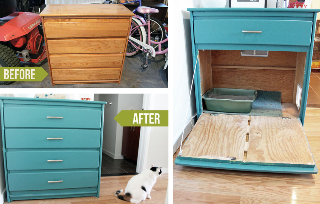 27 Useful Diy Solutions For Hiding The Litter Box