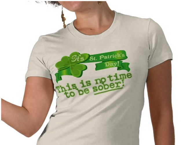 GET IT? IT'S BECAUSE IRISH PEOPLE ARE ALCOHOLICS. HAHAHA.