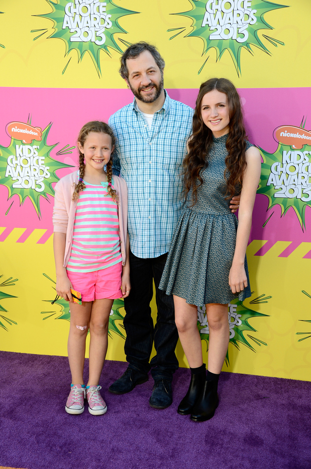 Judd, Iris, and Maude Apatow