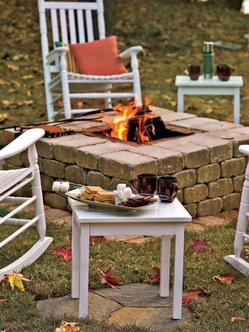 Build a fire pit.