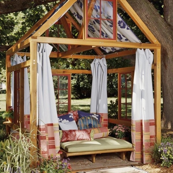 Build a simple gazebo.