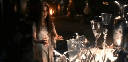 The Dawning Horror: Well here I am, stuck with elfin Tom Cruise when I could have had jewelry, wicked dancing clothes (literally), and the eternal love of (most likely kinky) Tim Curry who would encourage me to be an ambitious woman instead of an perpetually innocent tween.
