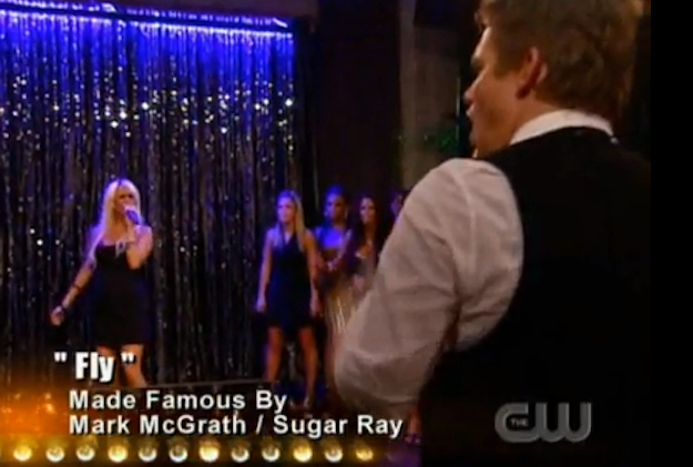 Carrie had to sing Sugar Ray's "Fly" to him. He didn't comment on whether he was a fan of her rendition.