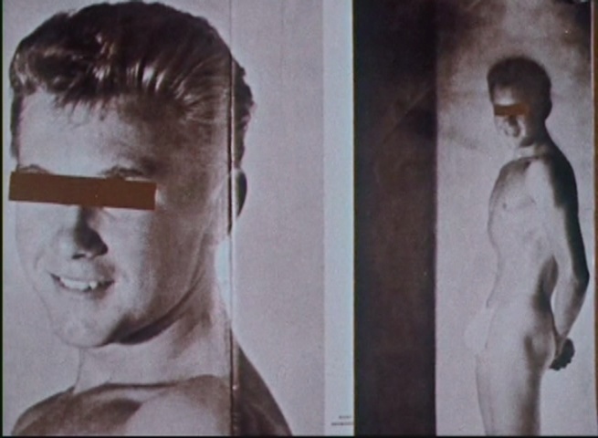 "See the tender age at which homosexuals perfer their conquests. Look here at the young face and bright smile which could be the hope of the world, but in the other half of the picture is revealed the seduction of the innocent."