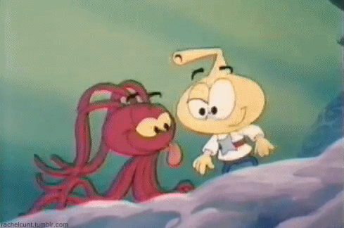 If they spend too much time above water, these guys transform into Smurfs.