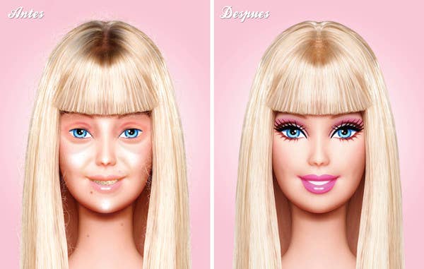 Barbie Actually Looks Fine Without Makeup