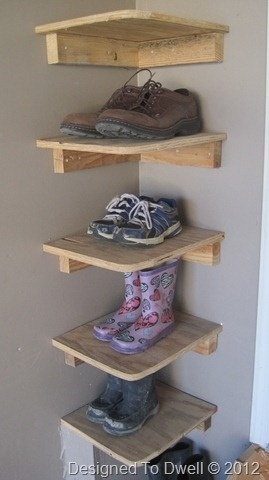 best way to store shoes in garage