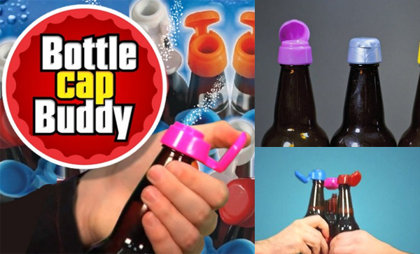 Bugs in beers are no joke. And why stop at bugs? Don’t let anything fall in your beer, ever. The Bottle Cap Buddy also helps you keep track of which beer is yours with its brightly covered caps. Cause I can’t be the only person who has been overly possessive of their beer. Another true story time: One time I brought my own beer to a BYOB party and someone drank all my beer. That wouldn’t have happened with Bottle Cap Buddy!