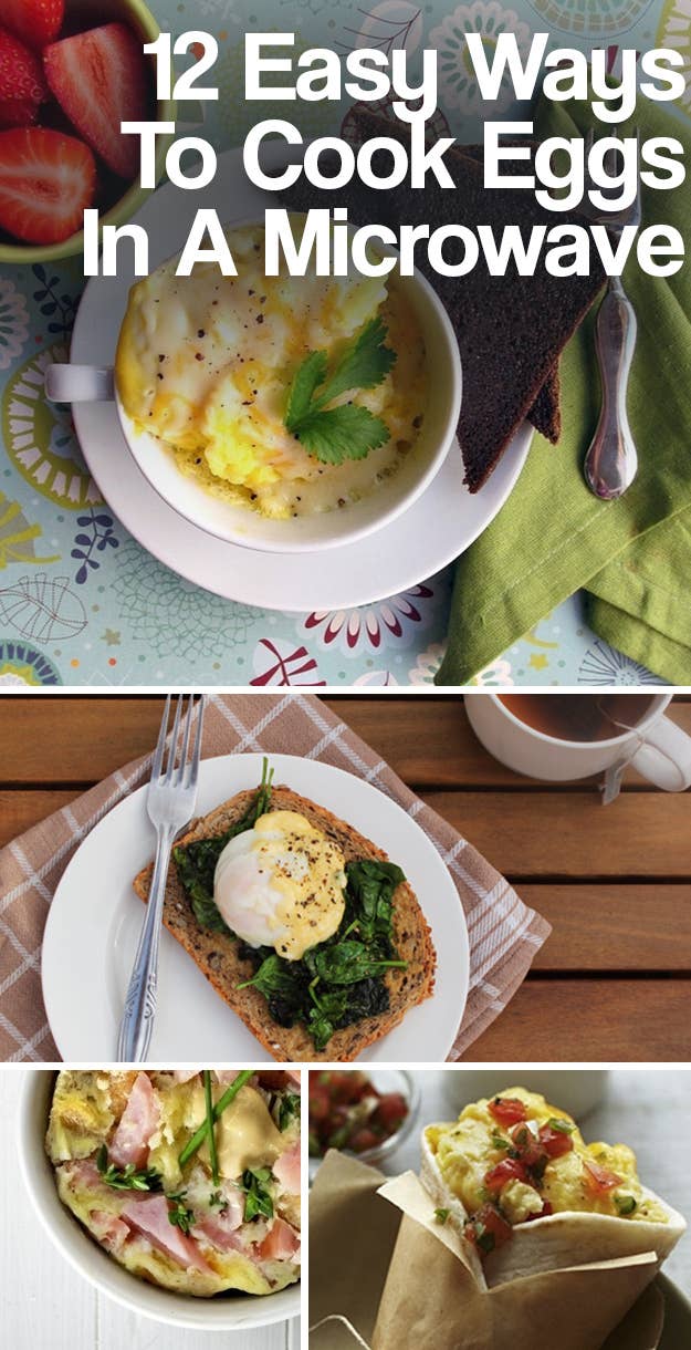 12 Easy Ways To Cook Eggs In A Microwave