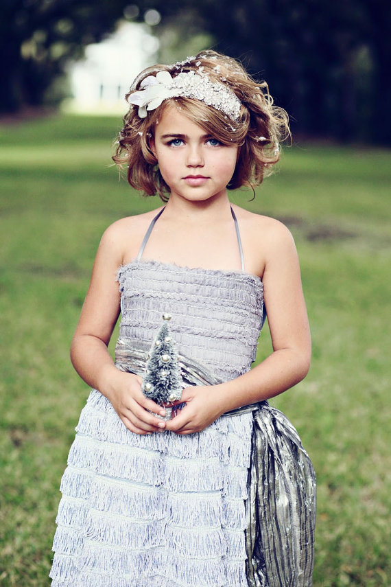 Great gatsby store flower girl dresses