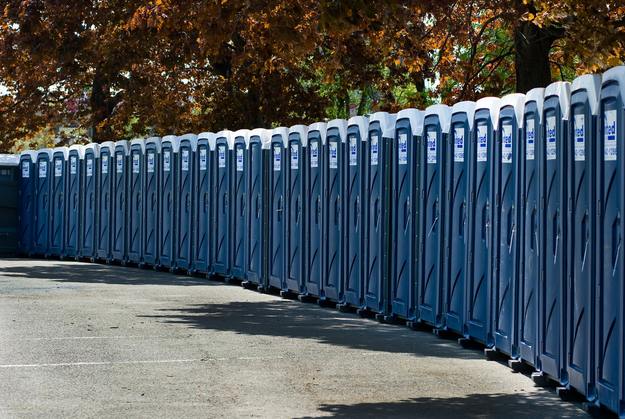Fest-goers typically stay near the most convenient port-a-potties, ignoring the fact that there are many places to relieve yourself—the further away, the shorter the line. And they're less disgusting come 3pm.