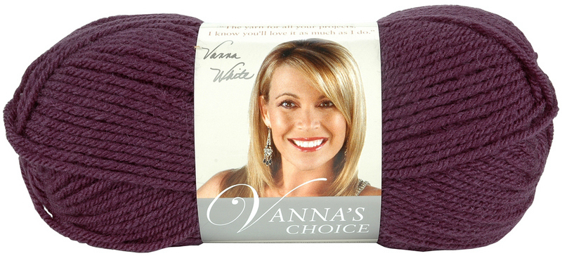 Okay, so anyone who's scoured the yarn mecca that is Jo-Ann Fabrics has definitely encountered the game show hostess' line of dusty-colored acrylic. It's a solid go-to, especially for home decor-type things (I once crocheted a whole bunch of baskets from this yarn when I didn't feel like giving my life savings to Anthropologie).