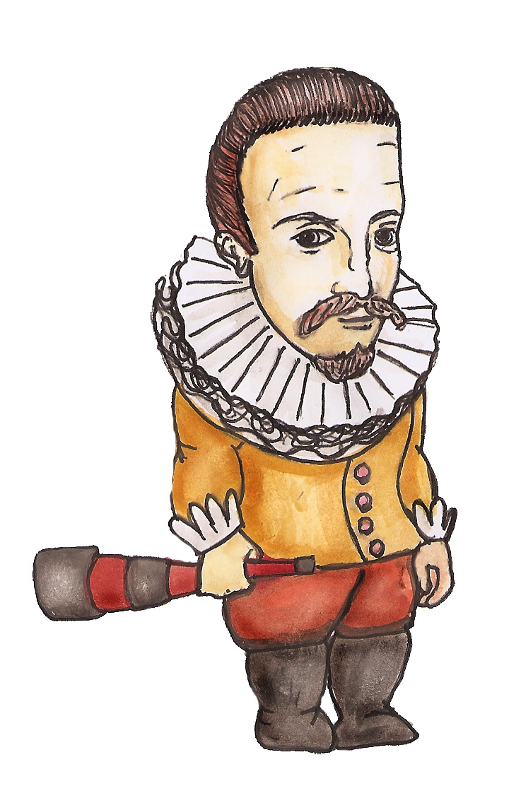 ..who in 1608, whipped up an invention for "seeing things far away as if they were nearby"