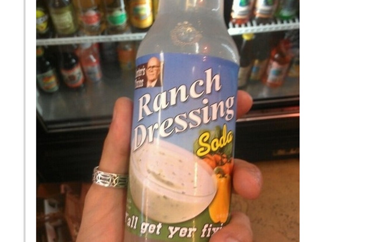 ranch dressing soda Lester's Fixins Ranch Dressing Soda 12 oz Glass Bottle From Rocketfizz