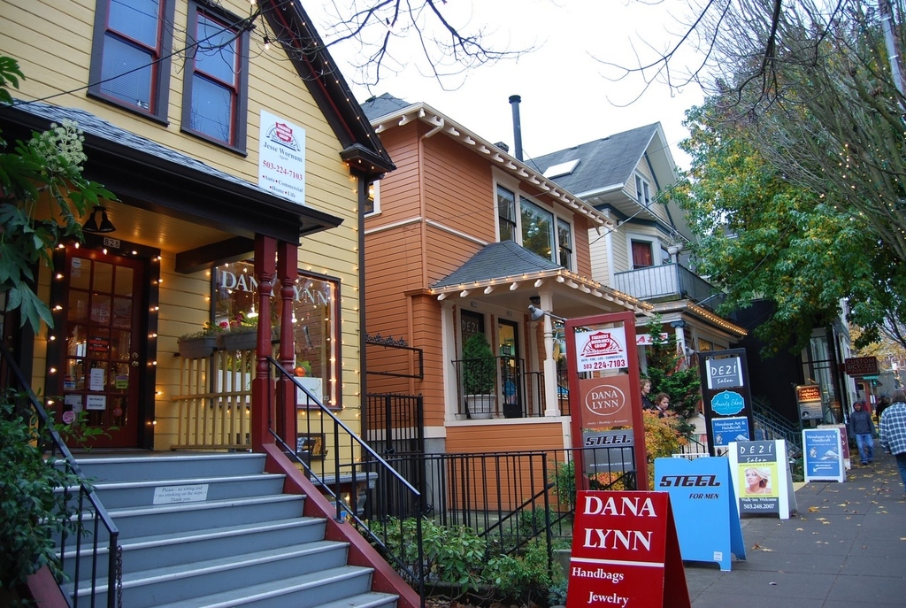 If you want to shop in Portland this is your neighborhood. Filled with hundreds of boutique stores NW 21st and 23rd is a mecca for shoppers who want a more local feel. The 21st, and 23rd are also the homes of dozens of incredible restaurants and coffee shops. Start a day off in NW at either Besaws with a Bloody Mary or a huge pancake at the Stepping Stone Cafe....that's if you can stomach the wait.
