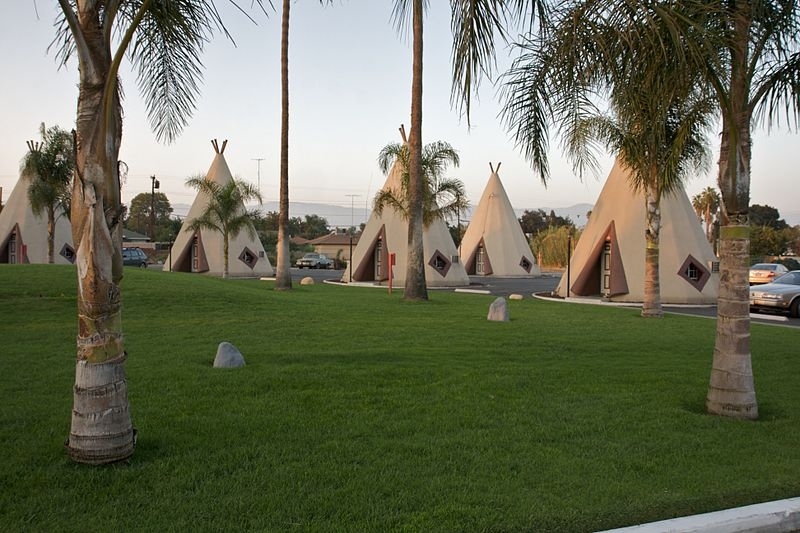 If you're looking for a getaway for the night, The Wigwam Motel is an hour drive from Los Angeles. The Wigwam Motel is located right on Route 66 and was built in 1947. Open 24/7 weary travelers driving down the historical route can spend a cozy night sleeping inside a tipi.check out their website here.