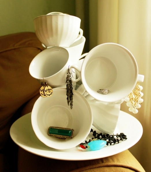 It'll cost you about five bucks to make this teacup sculpture inspired by a piece at Urban Outfitters for $65.You save: $60