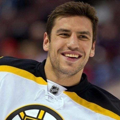 Don't let his smile deceive you- he will definitely beat up your ex and you are totally okay with that...as long as you can watch.