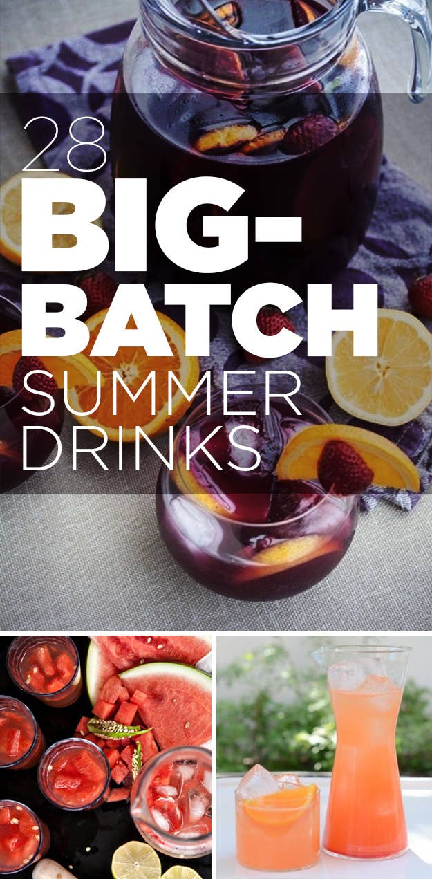 32 Summer Punch Cocktail Recipes - Big Batch Drinks For Parties