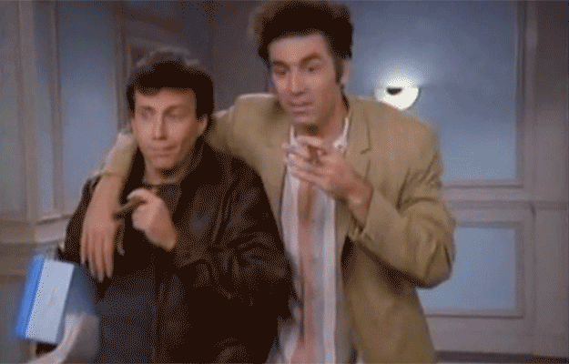These two sitcoms set in New York City were just begging to be mushed together.