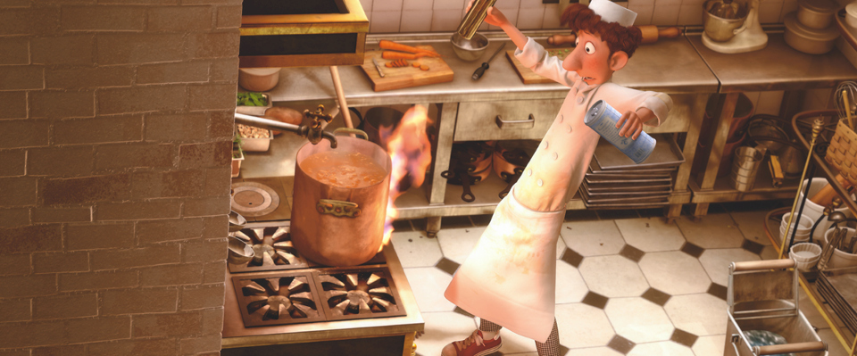 In an uncovered pot, saute the veggies in hot oil until softened.If you are someone who has trouble making ramen or gets nervous when cooking for guests, now is the time to throw out some fun French words. Try "bonjour," " Ã la mode" or "baguette." These are sure to impress people.If at any time there is an uncomfortable lull in your guests' conversation, feel free to shout "get ze rat!" in your most stereotypical, slightly-offensive, French accent.