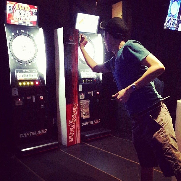 Throwing darts can be a serious talent. Time spent chucking these bad boys can get you insane aim and make you totally hot.