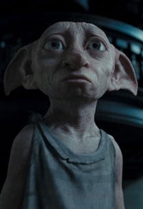 As Dobby the House Elf in Harry Potter and the Chamber of Secrets
