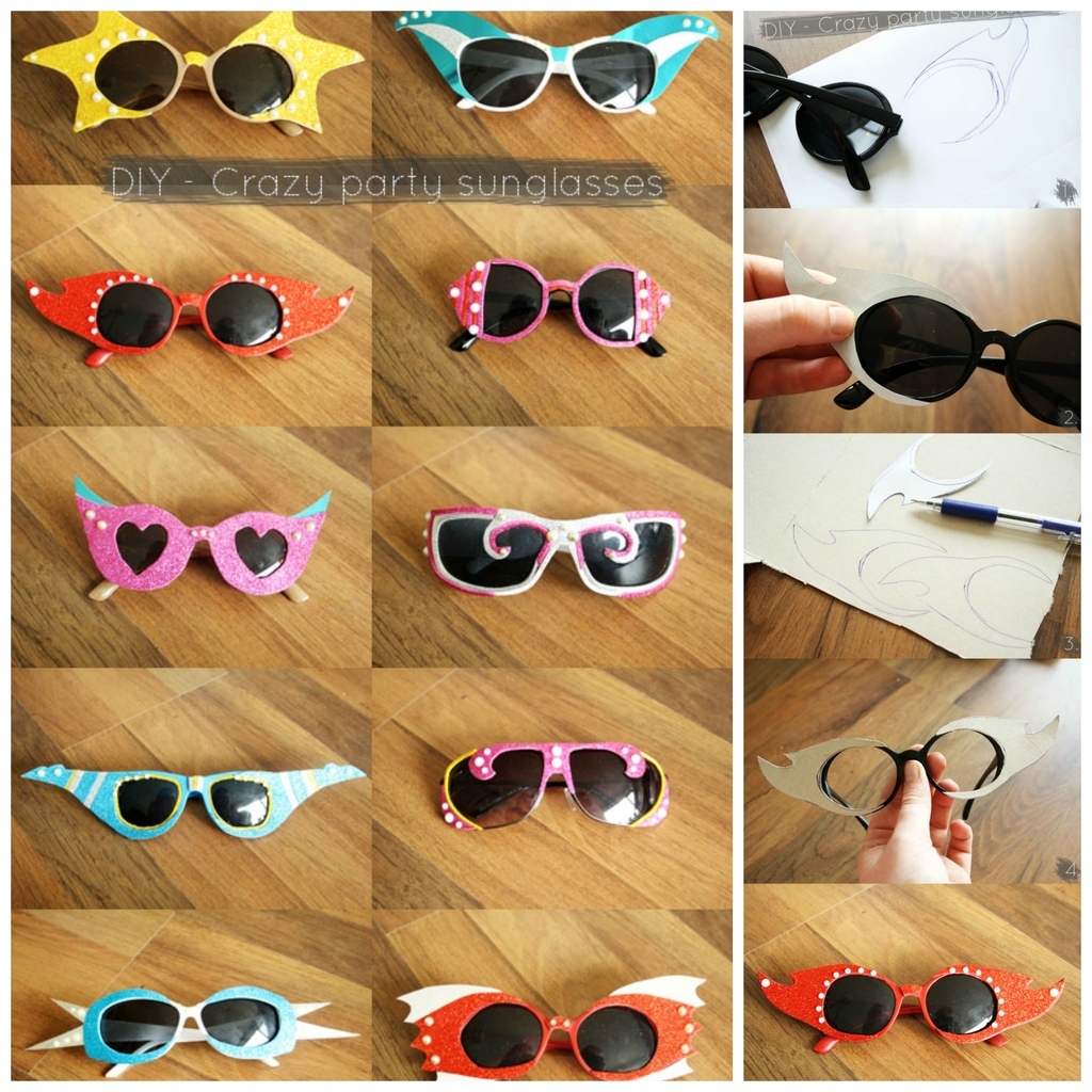 27 Inspired Ways To Decorate Your Sunglasses