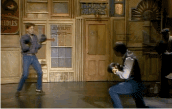 Jeff and his brother later co-starred in numerous films and even staged a fight when they co-hosted Saturday Night Live in 1983. They were the only siblings to hold that honor until the Olsen Twins did it in 2004.