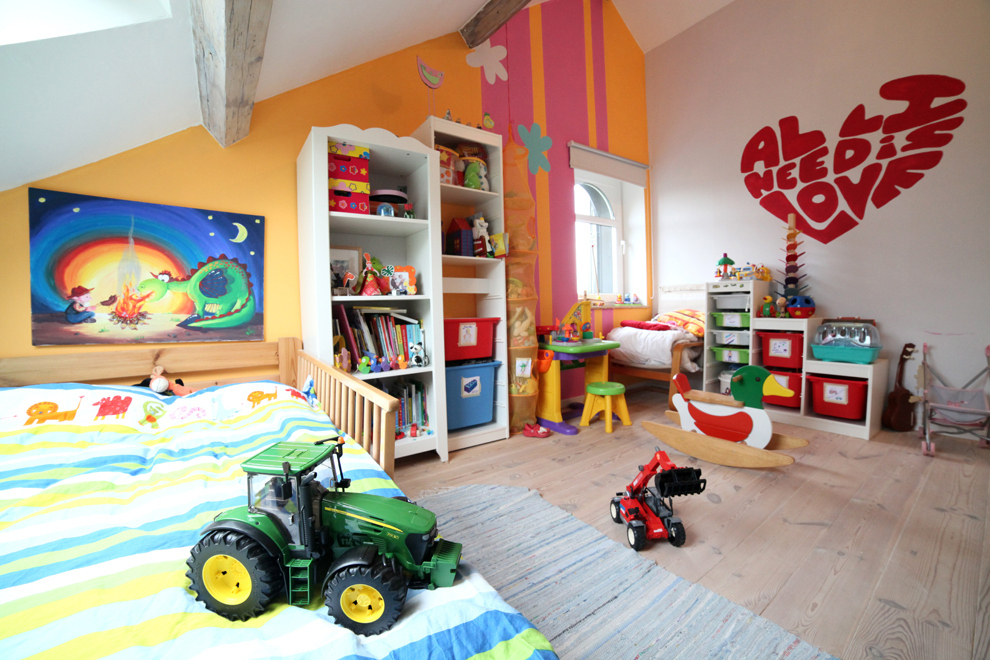 14 Creative Ways To Paint Your Kid's Room