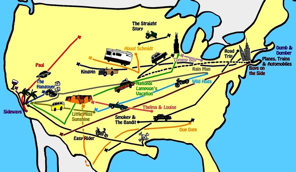 You can use this app to find GPS targeted locations from your favorite movies. There are plenty of options to choose from.