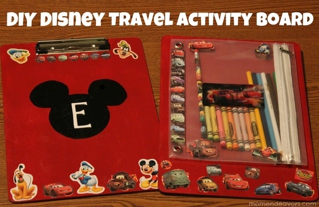 DIY Disney Autograph Book - The Touring Camper