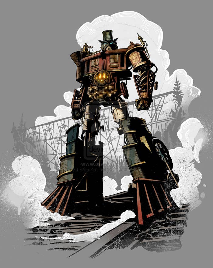 What If The Transformers Were Dapper Steampunk Robots,Line Drawing Baby Yoda Head Outline