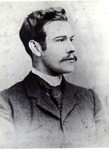 THAT SHINY HAIR. THAT JAWLINE. Forget the 'stache: Any guy who writes about the "Playboy of the Western World" isn't fooling around.