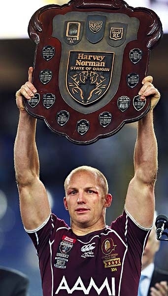 Struggling for conversation? Mention how Darren Lockeyer is a top bloke and Wally Lewis, an all-time great.