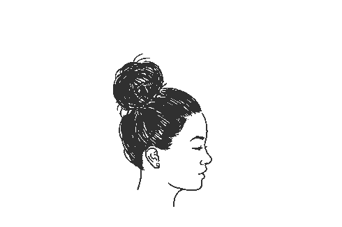 Unfortunately, ponytails and braids can make an easy route for someone to grab you from behind. If you're able, put your hair down until you arrive at your destination.