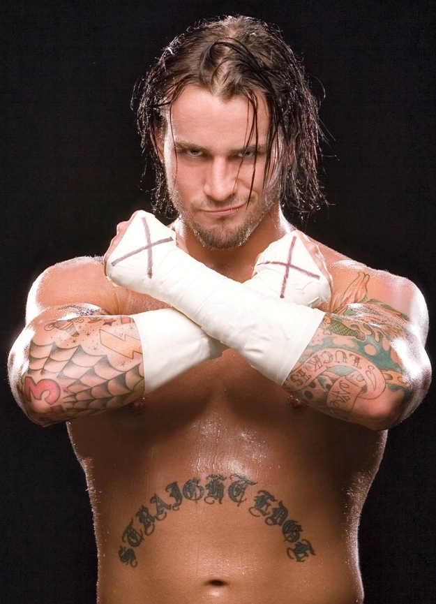 ICYDK, that's famed straightedge pro wrestler CM Punk.