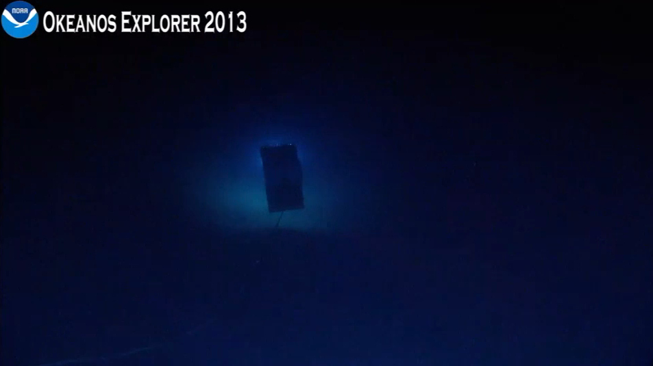 This is what the ROV looks like from above.