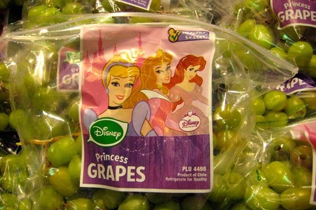 Princess grapes? Seriously? Does that mean they are only for Princesses, or that they are made out of Princesses?