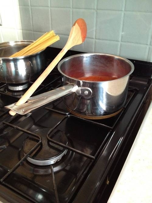 You probably don't realize it, but your pots come with built-in spoon rests.