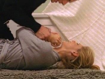 The season-long dysfunctional and mutually-abusive relationship between Buffy and Spike finally exploded when the line between consensual and coerced was finally overstepped. Spike's shock at his actions and Buffy's fear still haunt viewers. (Seeing Red, Season 6, Episode 20)