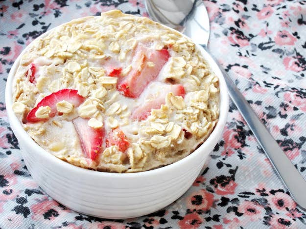 For the record: Oatmeal is a pretty solid breakfast vehicle for pretty much any fruit you have on hand. Recipe here.