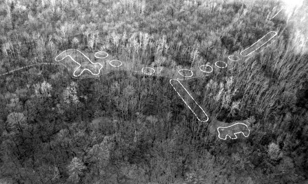 This National Monument contains a mind-blowing 208 mounds, with 67 in the North Unit, 29 in the South, and 112 in the Sny Magill Unit. All kinds of animals, from birds to bears, are depicted in effigy here. The largest Indian burial mound is the Great Bear Mound- it’s 42 meters long and a meter high. Perhaps this was an early example of graffiti, and this was the tribe’s way of claiming land – the land of Great Bear and Dots.