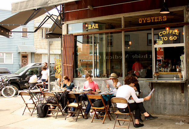 If you find someone whose idea of a good time is a book and a coffee, you're set.