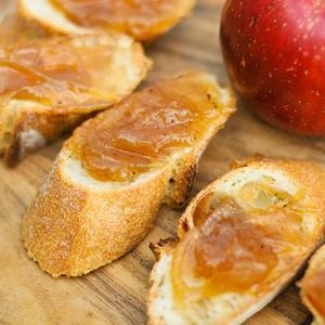 Use apple butter for topping toast, pancakes, even grilled meat. Just, try not to eat it all straight from the jar...