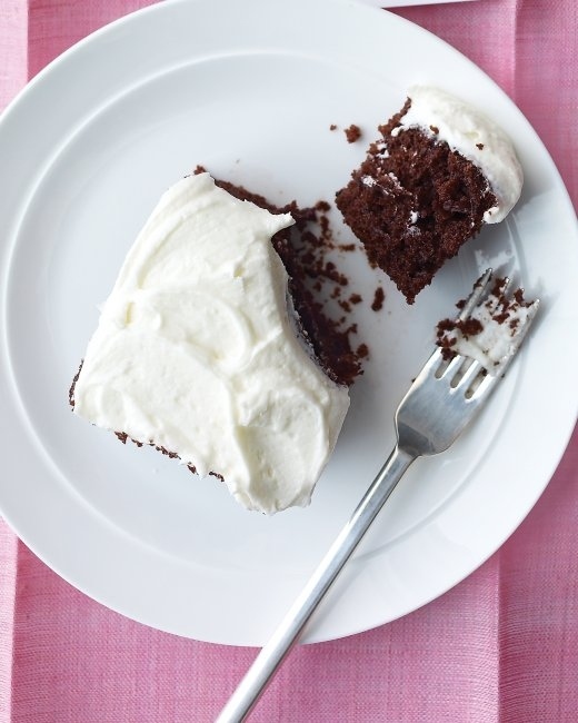 This cake uses zero (yes, ZERO) bowls: You mix the batter right in the baking pan. Get the recipe.