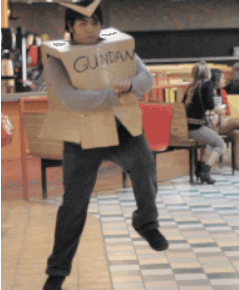 The large crowds of conventions are prime locations for flash dance mobs.