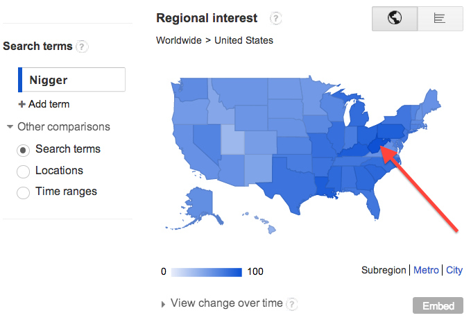Apologies to all the non-racists in West Virginia